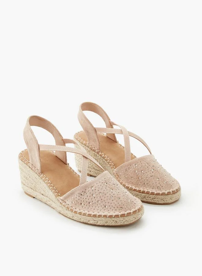 ببرمنة Women Wedge Heel Espadrille Sandals